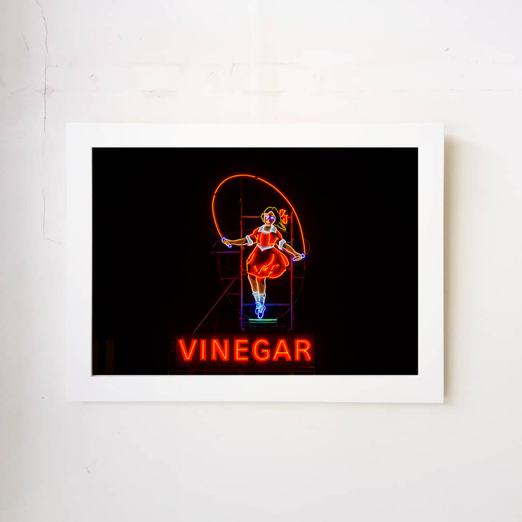 Skipping Girl Vinegar A4 Print